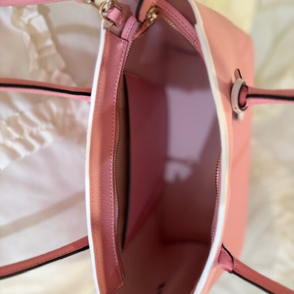 Kate Spade New York Eva Medium Top Zip Satchel in Pink - BONUS Matching Wallet - Picture 4 of 4